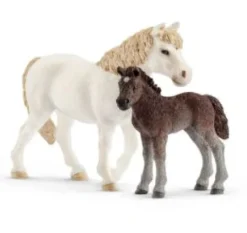 Schleich Pony Mare & Foal