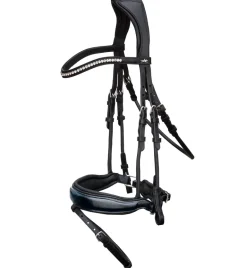 Schockemohle Malibu Bridle Espresso/Silver