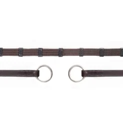 Schockemohle Web Reins with Ring Fitting