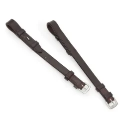 Shires Blenheim Leather Bridle Cheeks