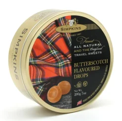 Simpkins Butterscotch Flavoured Drops Travel Sweets