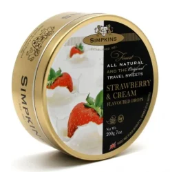 Simpkins Strawberry & Cream 200g