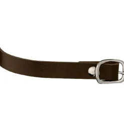 Sprenger Leather Spur Straps with Chrome Buckle