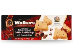 Walkers Scottie Dog Chocolate Chip Shortbreads 110g