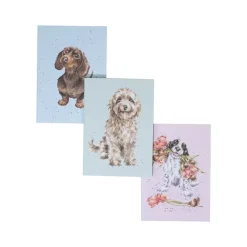 Wrendale 'A Dogs Life' Set Of 3 Notebooks