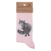 Wrendale 'Glamour Puss' Socks