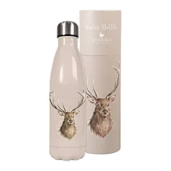 Wrendale 'Portrait Of A Stag' Hot or Cold Drinks Bottle 500ml