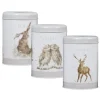 Wrendale Tea, Coffee & Sugar Cannisters